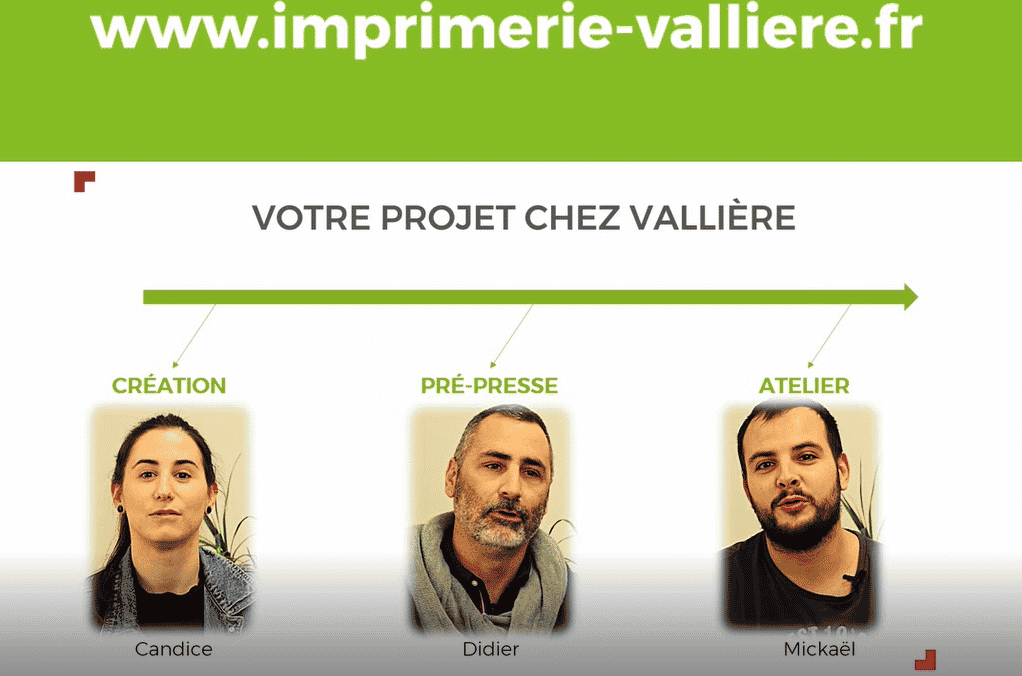 Découvrez l’atelier de l’imprimerie VALLIERE, naturellement imprimeur