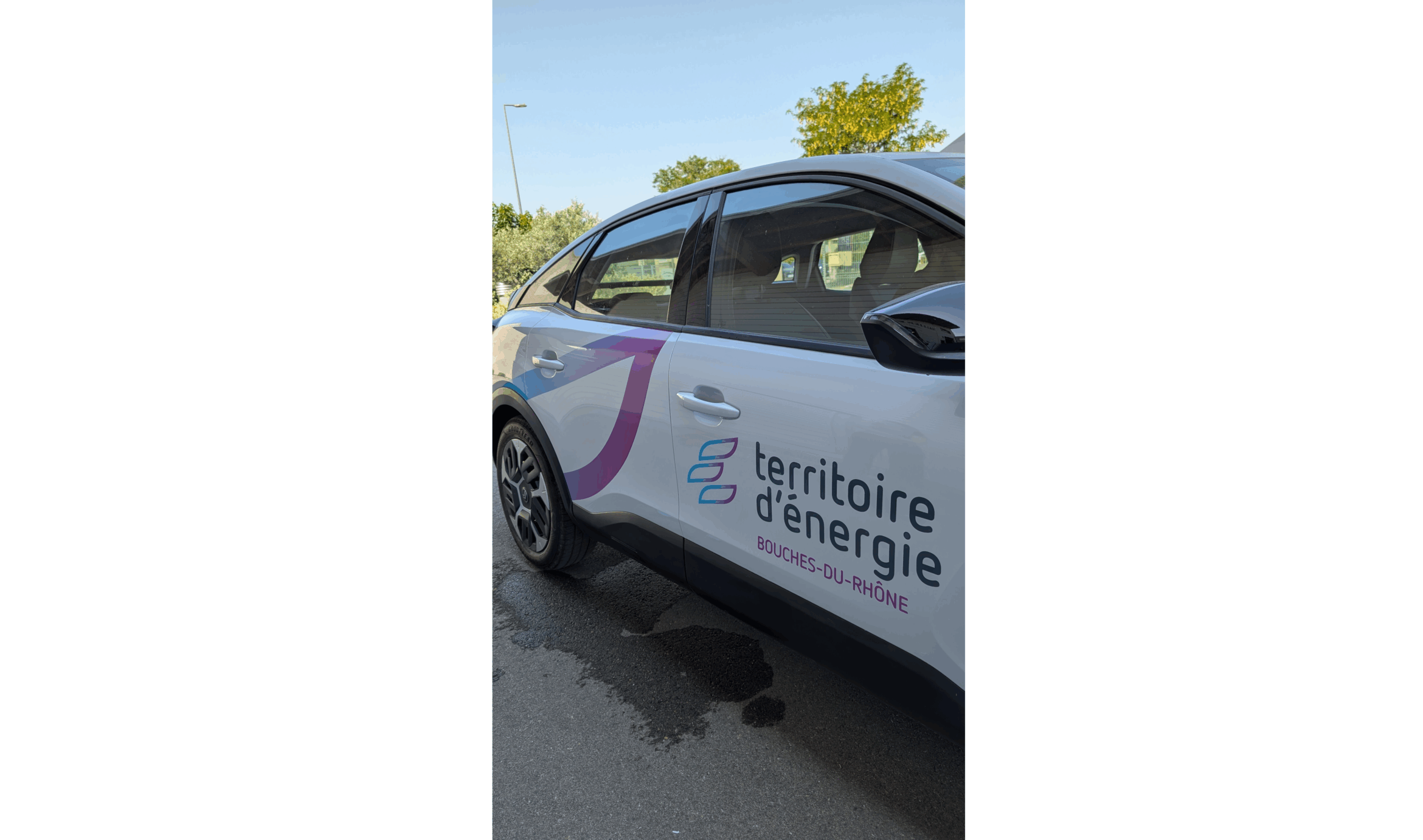 Marquage de véhicules pour Territoire d’Énergie Bouches-du-Rhône (TE13)